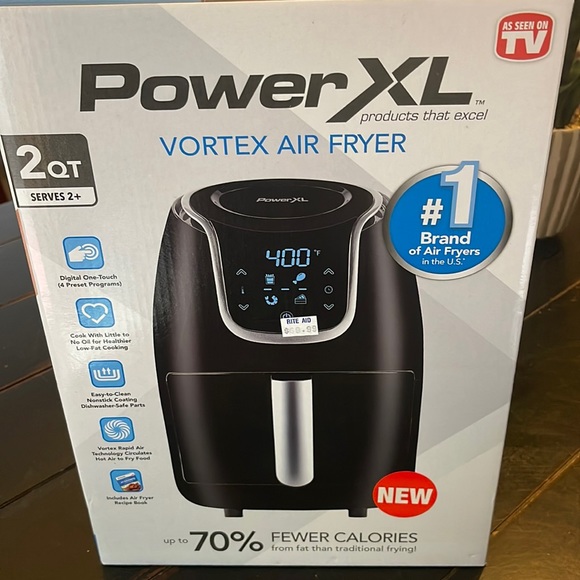 PowerXL Kitchen Nwt Power Cl Vortex Air Fryer Brand Of Air Fryers